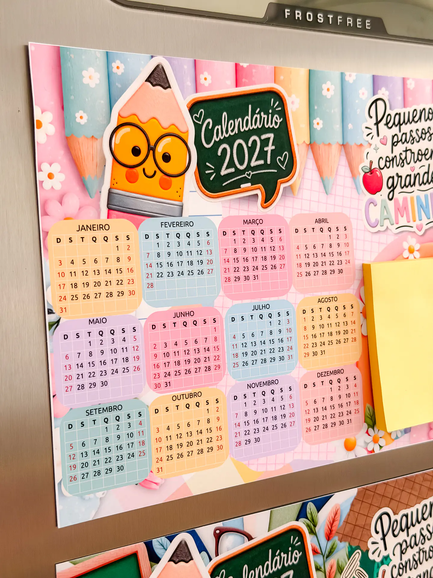 Calendário Geladeira 23X17 - Dia dos Professores 2