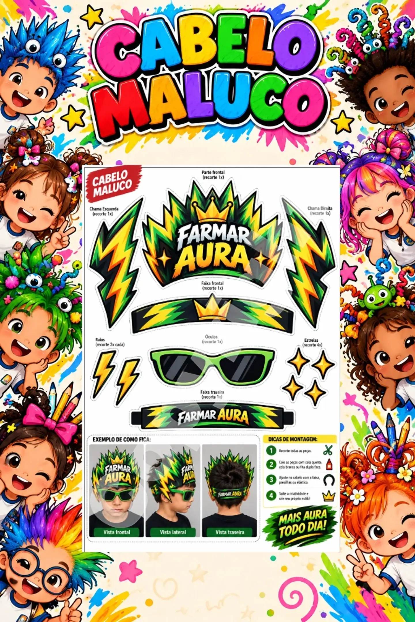 Cabelo Maluco - Farmar Aura 1