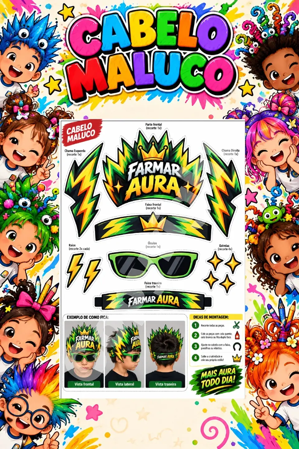 Cabelo Maluco - Farmar Aura 1