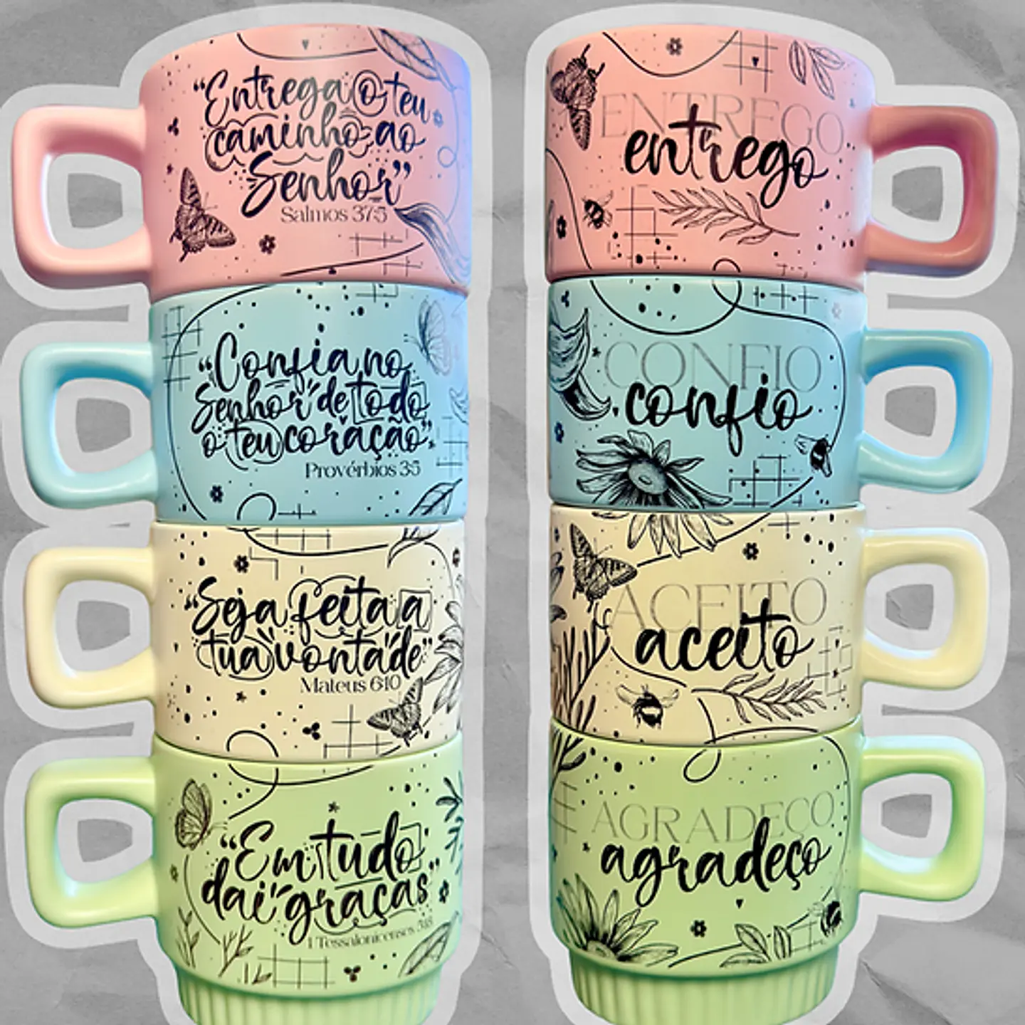 Torre Floral - Entrego, Confio, Aceito, Agradeço 1