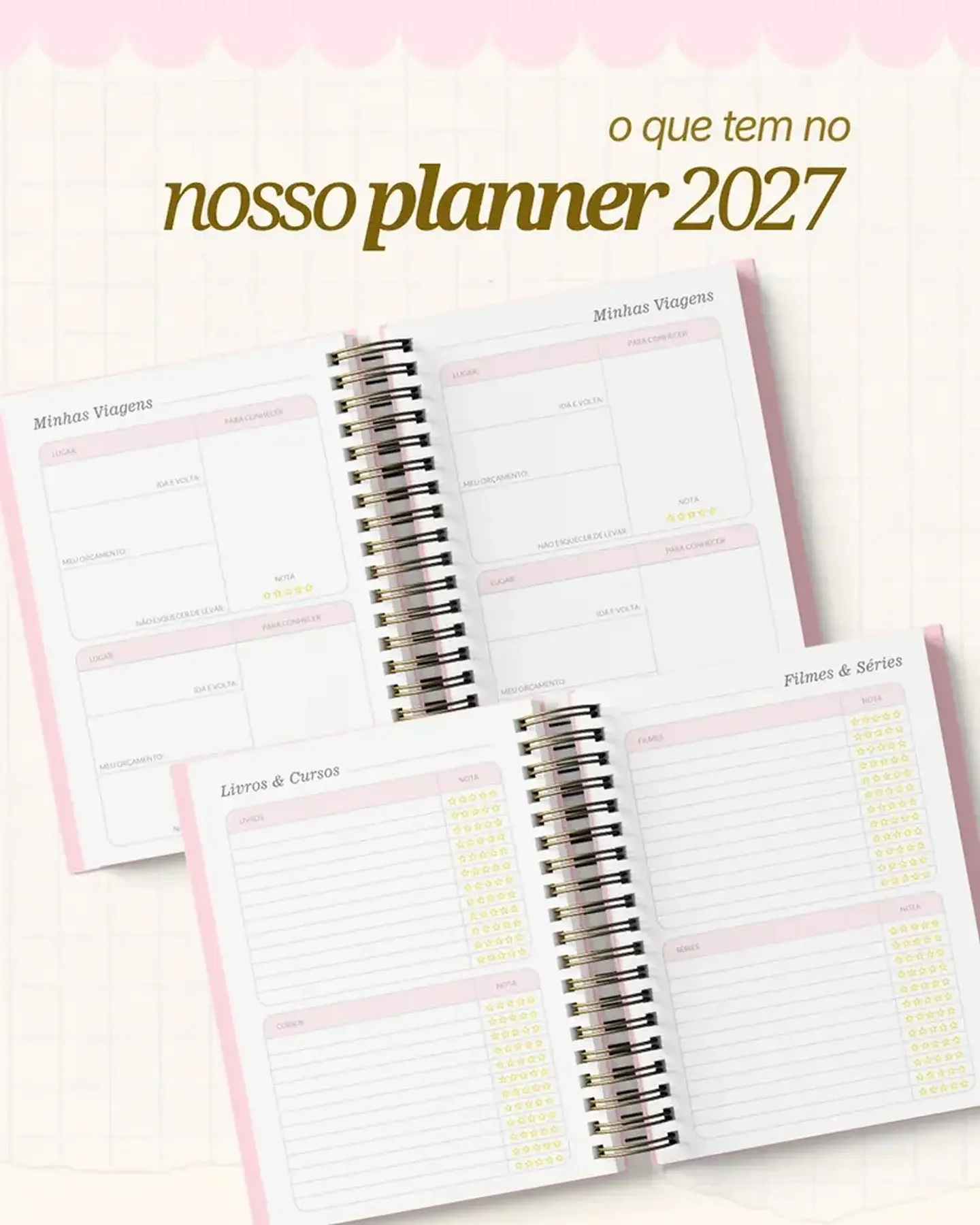 Miolos Planners 2027 - Encadernação 3
