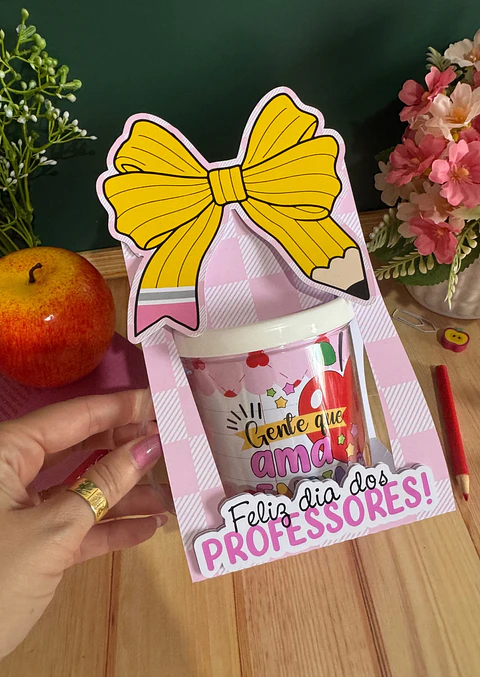 Cinta para Caneca - Dia dos Professores