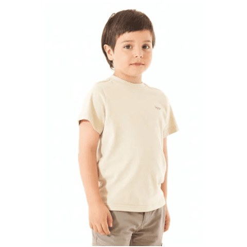 Polera Niño Lippi Boys Aquatic Uv Stop Crudo