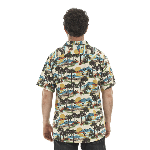 Camisa Hombre Haka Honu Aflora Crudo