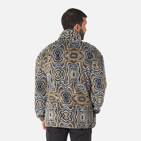 Chaqueta Hombre Caluro-Sin Print Azul Haka Honu