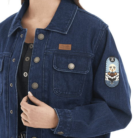 Chaqueta Mujer Haka Honu James Jeans Azul