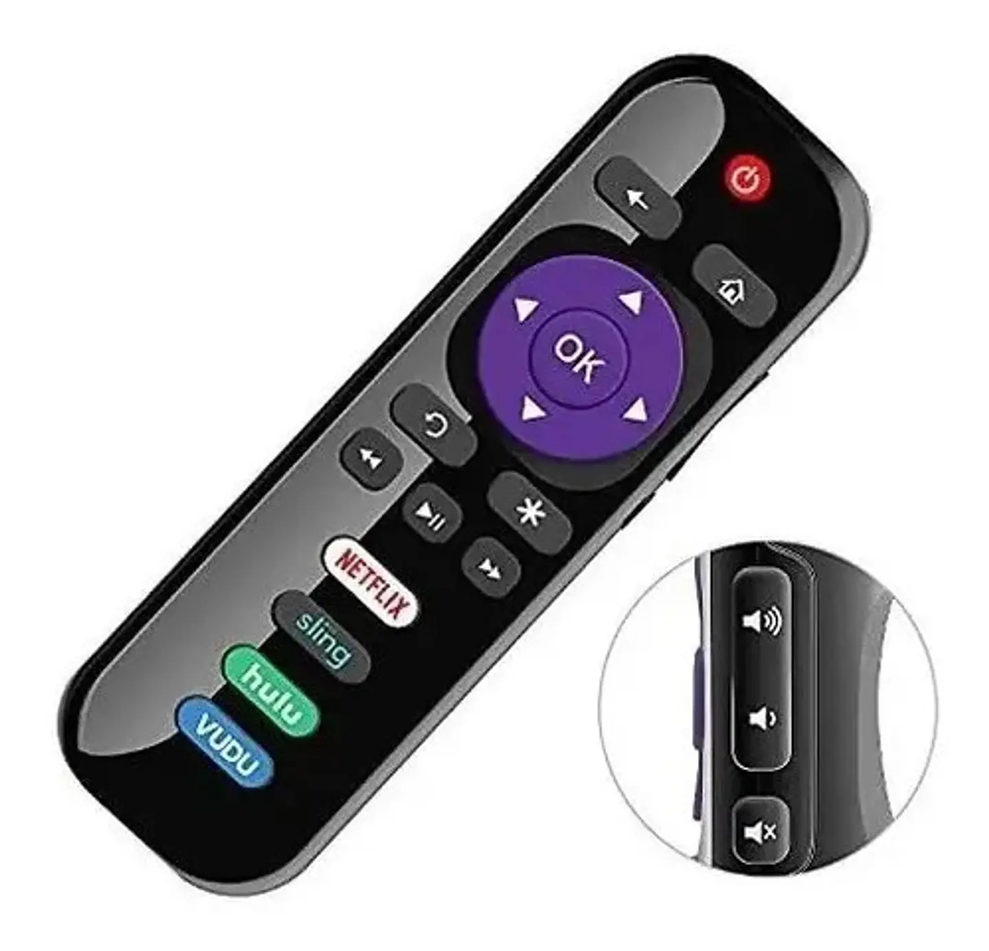 Control Remoto Para Roku  Rc280 Rc282 Reemplazo 1