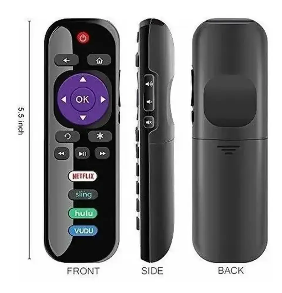 Control Remoto Para Roku  Rc280 Rc282 Reemplazo 2