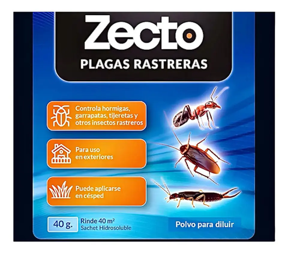 Anasac Insecticida Plagas Rastreras 40g Para Garrapatas Pulgas Hormigas 5