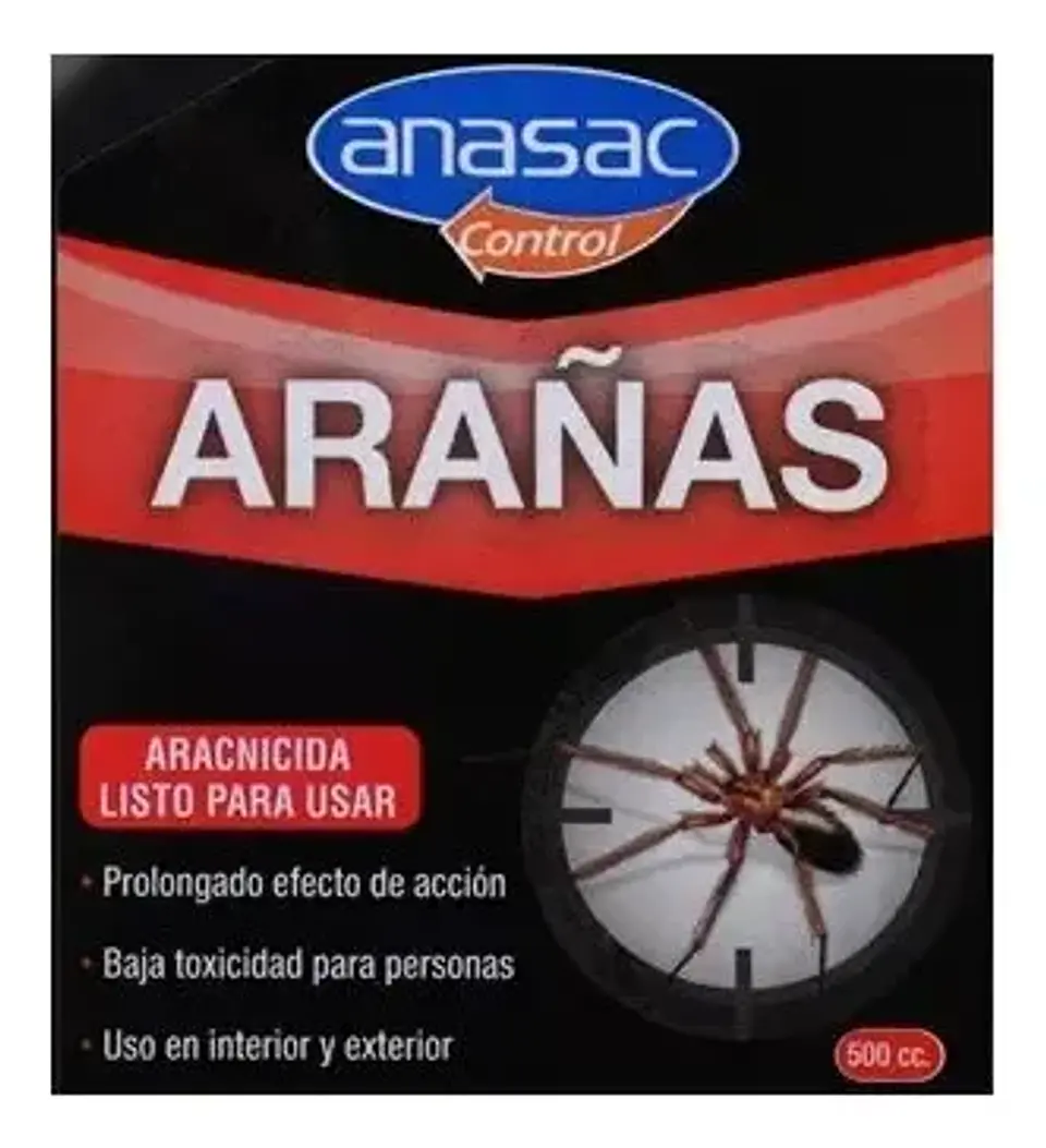 Mata Arañas, Listo Para Usar, Anasac, 500cc. Envío Gratis. 3