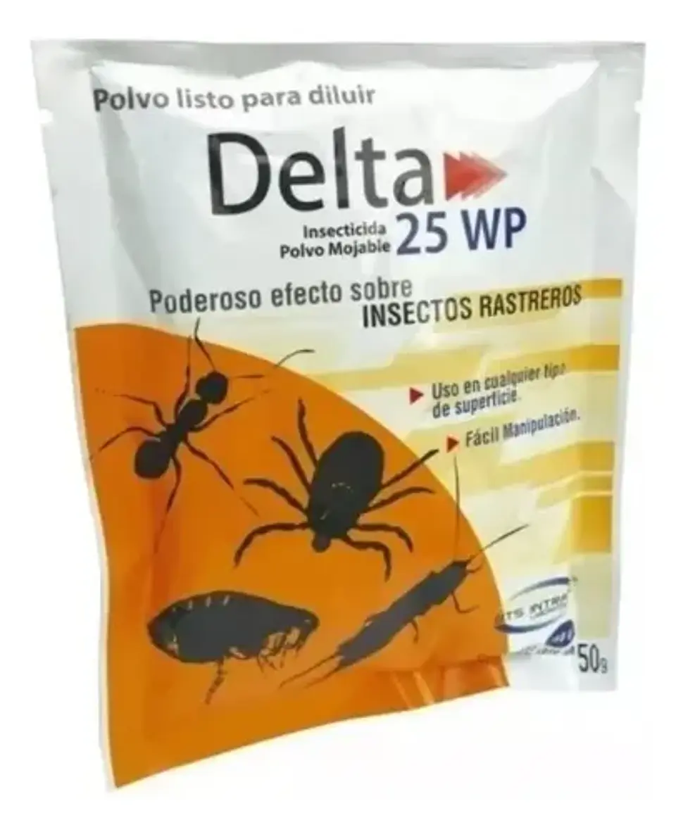 Control De Plagas Rastreras, Delta, 50gr. 1