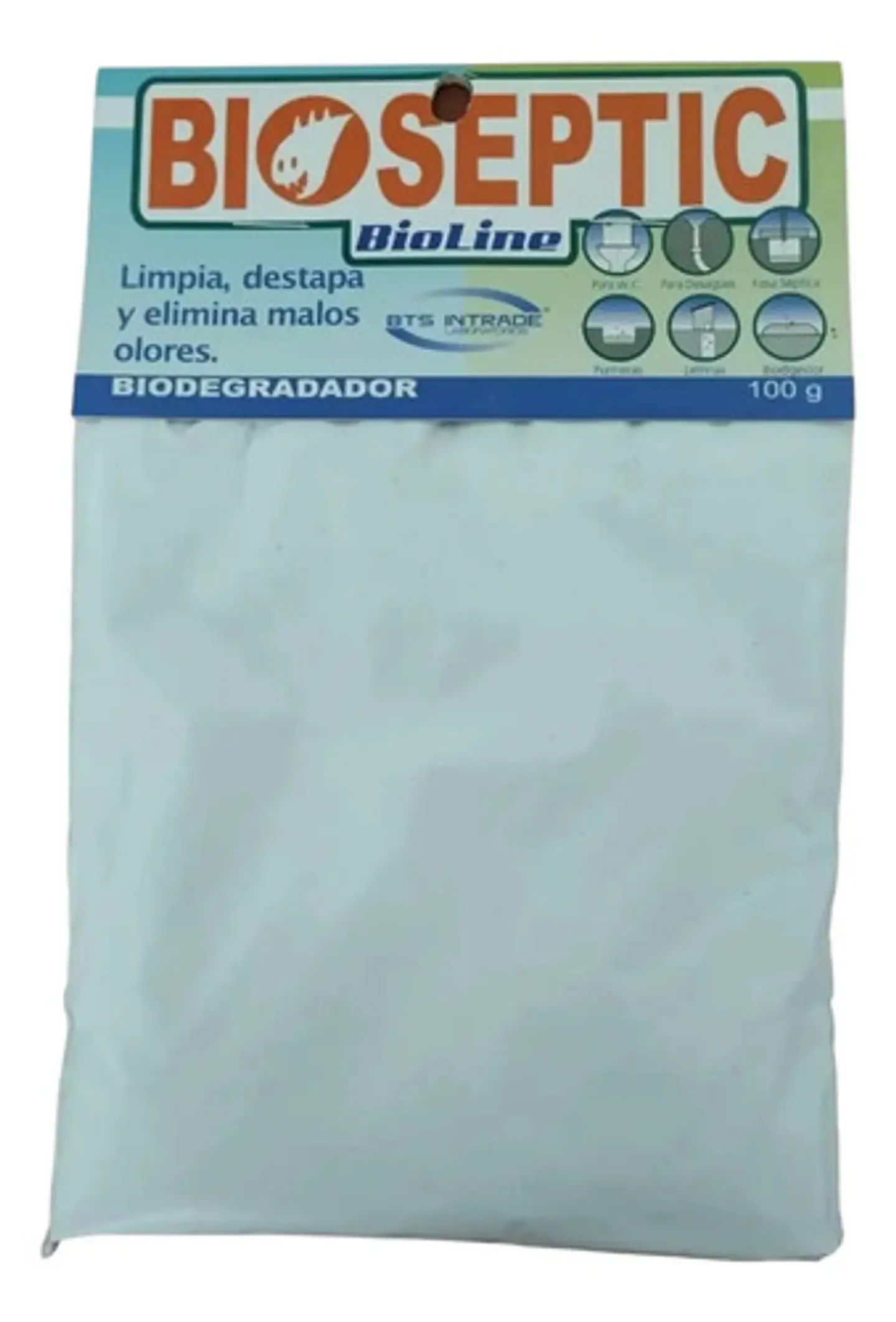 Bioenzimas Cañerias,desagües Y Pozos Sépticos,bioseptic,100g 1