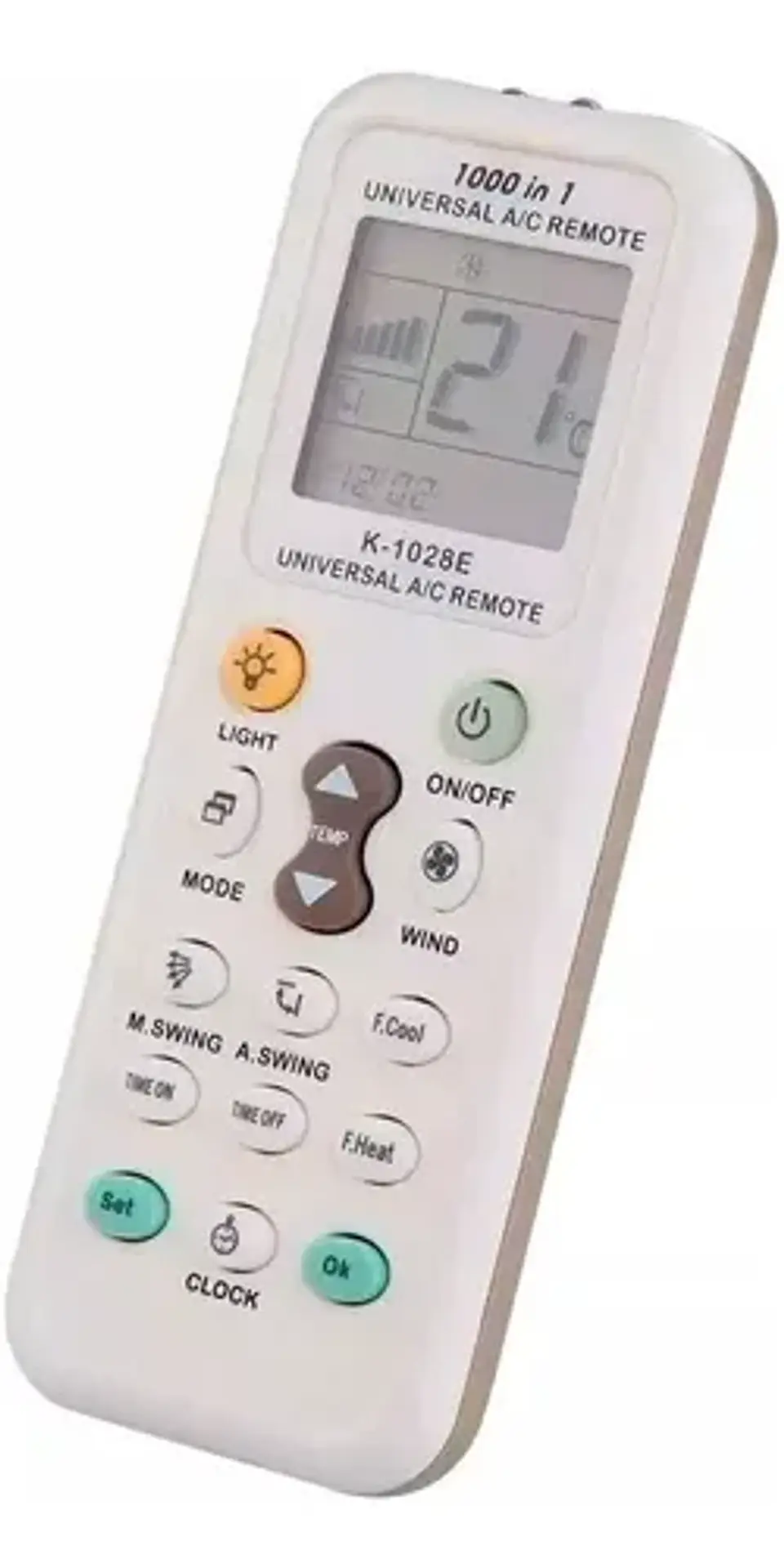 Control Remoto Universal Aire Acondicionado Genérico K1028e 1