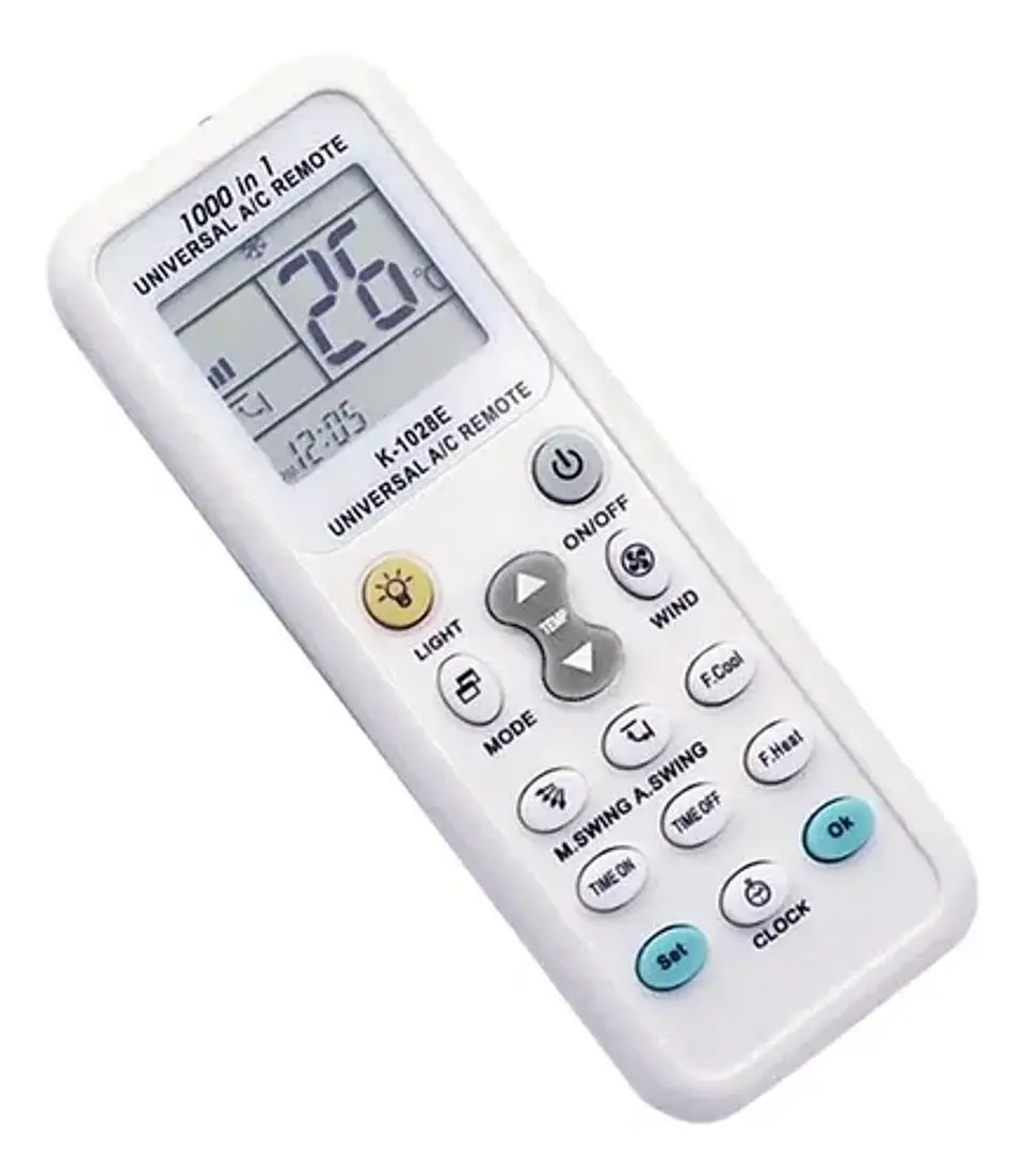 Control Remoto Universal Aire Acondicionado Genérico K1028e 2