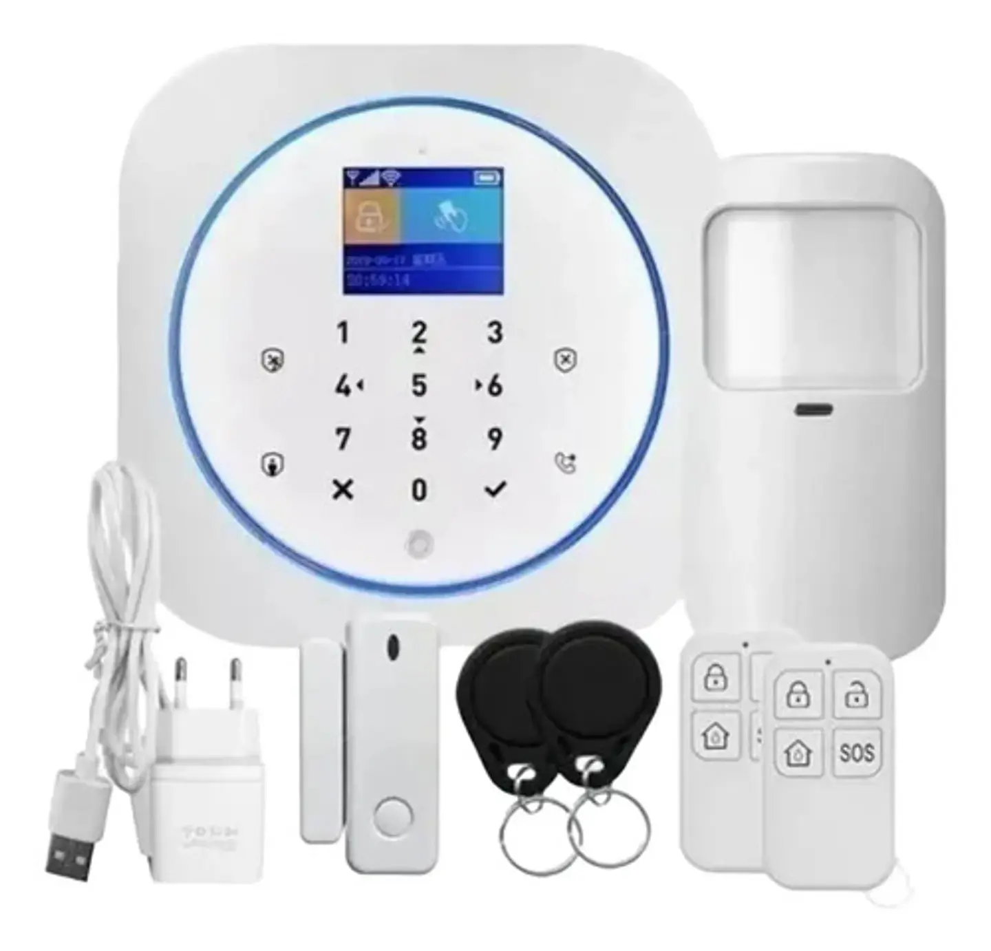 Alarma Casa Ofcina, Wifi Gsm Smart Tuya, Aviso Al Smartphone 1