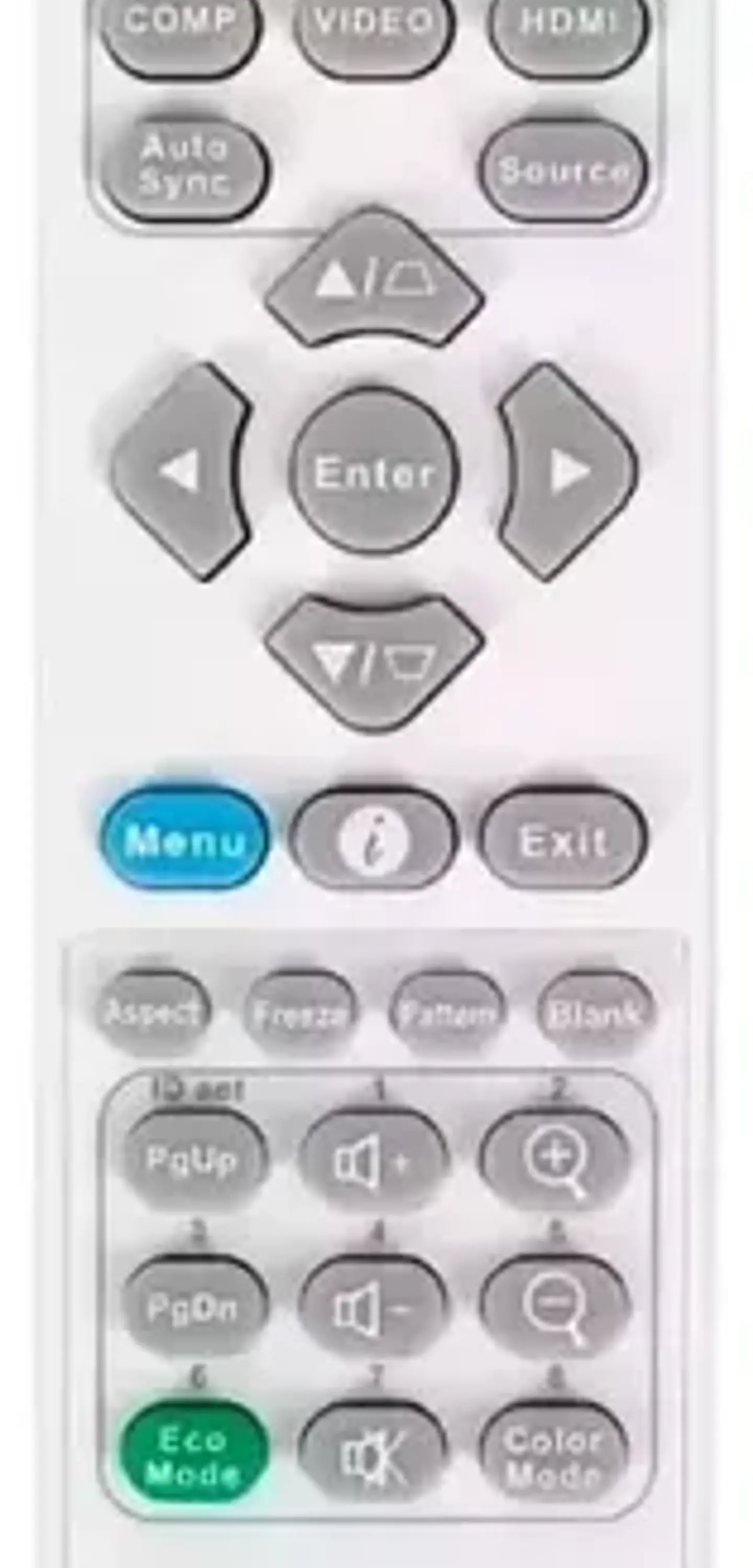 Control Remoto Proyector Viewsonic Q-3101, Pt5075, Px702hd. 3