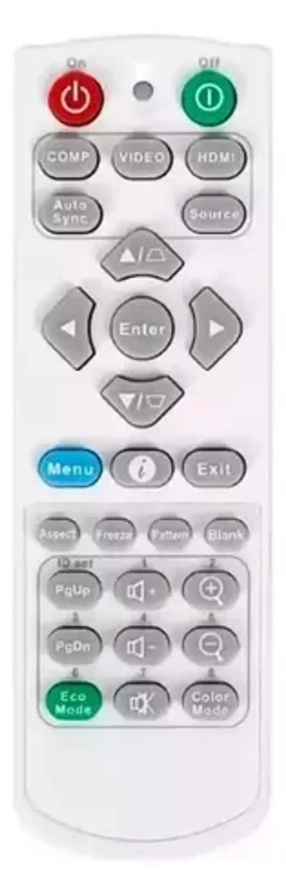 Control Remoto Proyector Viewsonic Q-3101, Pt5075, Px702hd. 3