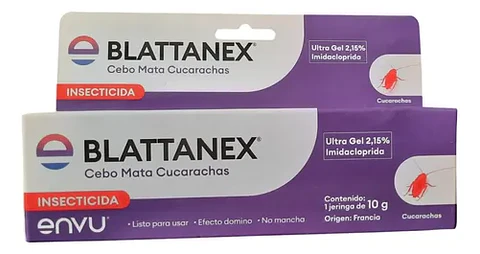 Gel De Cucarachas 10 G, Blattanex, Envu