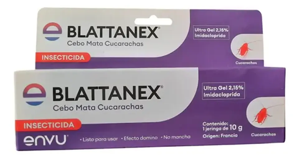 Gel De Cucarachas 10 G, Blattanex, Envu 1
