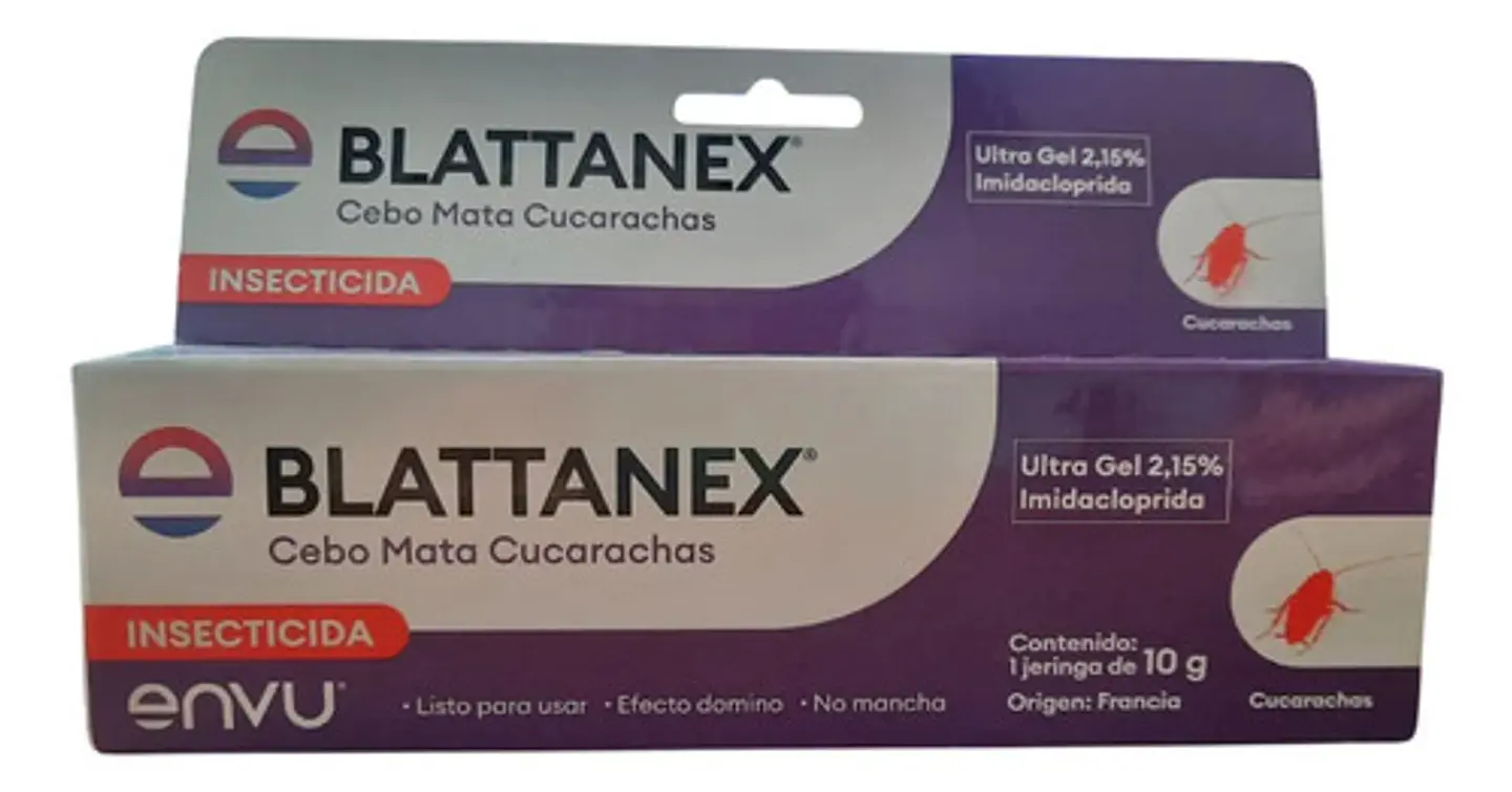 Gel De Cucarachas 10 G, Blattanex, Envu 2