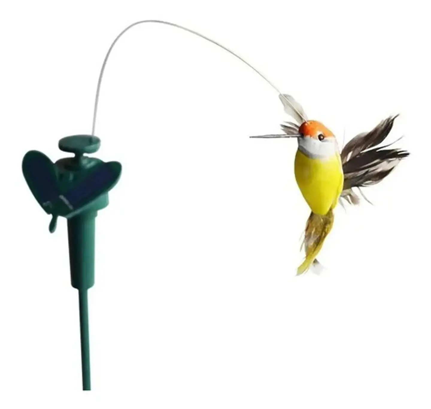Estaca Solar Jardin Picaflor Colibrí Decorativas 1