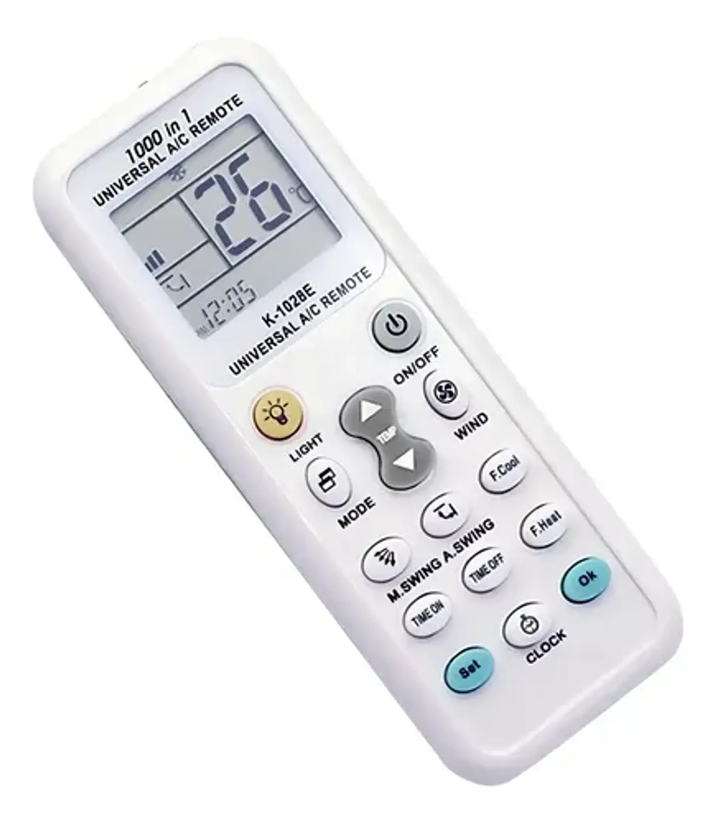 Control Remoto Universal Aire Acondicionado Genérico K1028e 2
