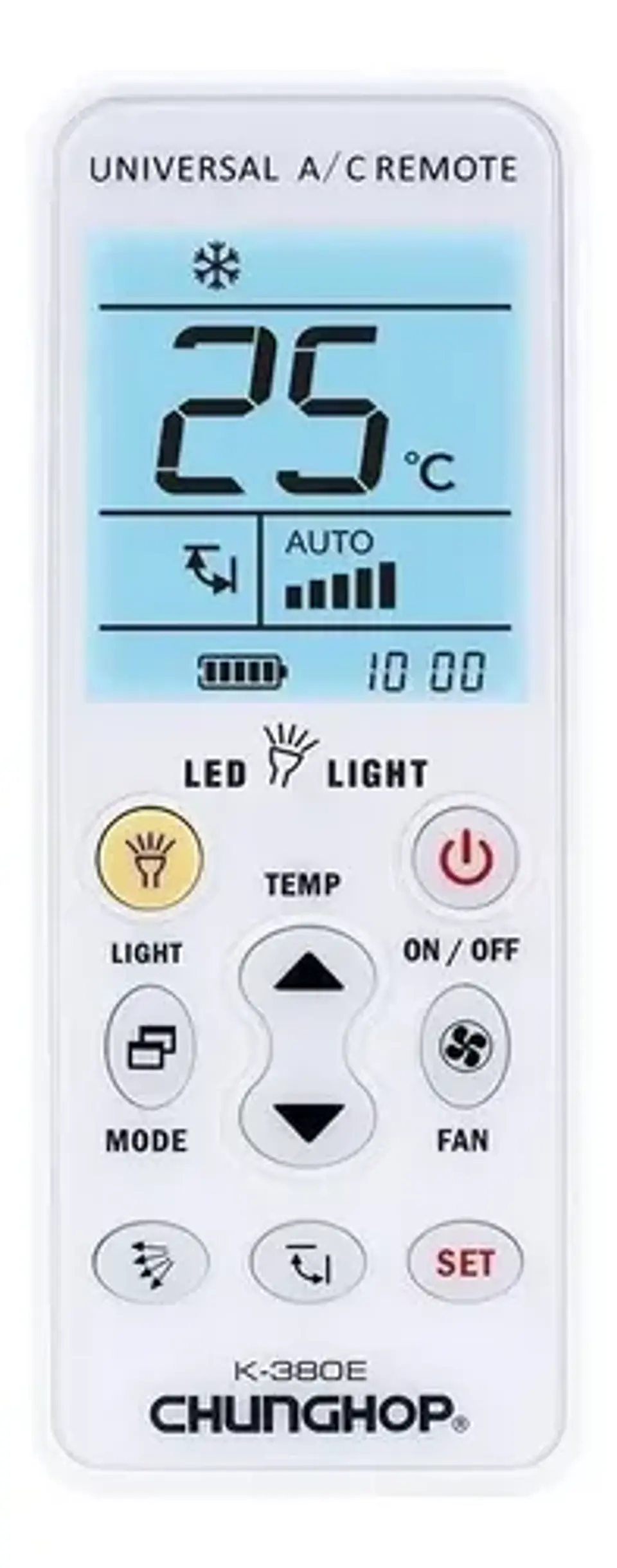 Control Remoto Universal Aire Acondicionado Genérico K1028e 3