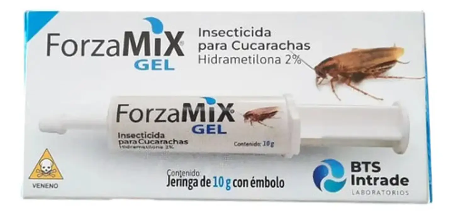 Forzamix Gel Mata Cucarachas Efectivo 10g Limpieza Hogar 1