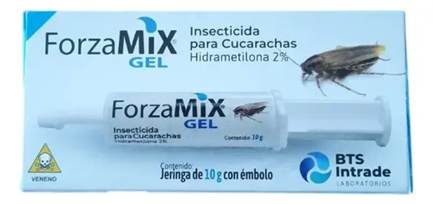 Forzamix Gel Mata Cucarachas Efectivo 10g Limpieza Hogar 3