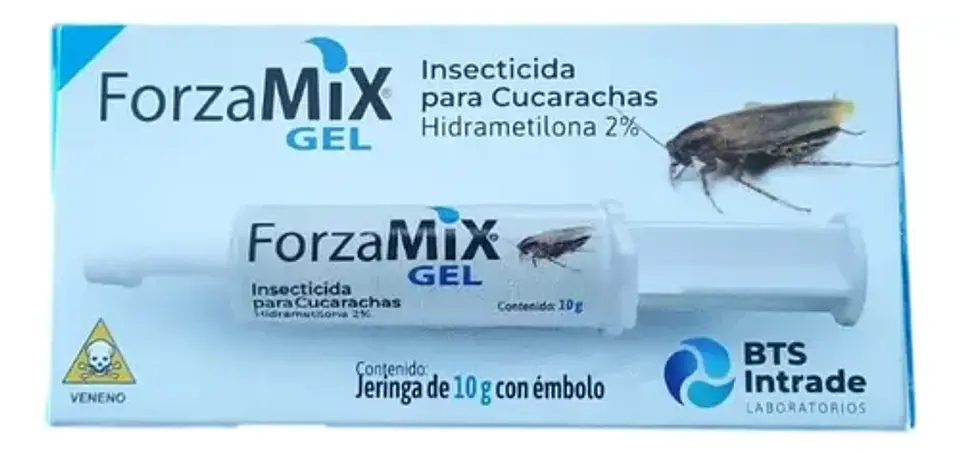Forzamix Gel Mata Cucarachas Efectivo 10g Limpieza Hogar 3