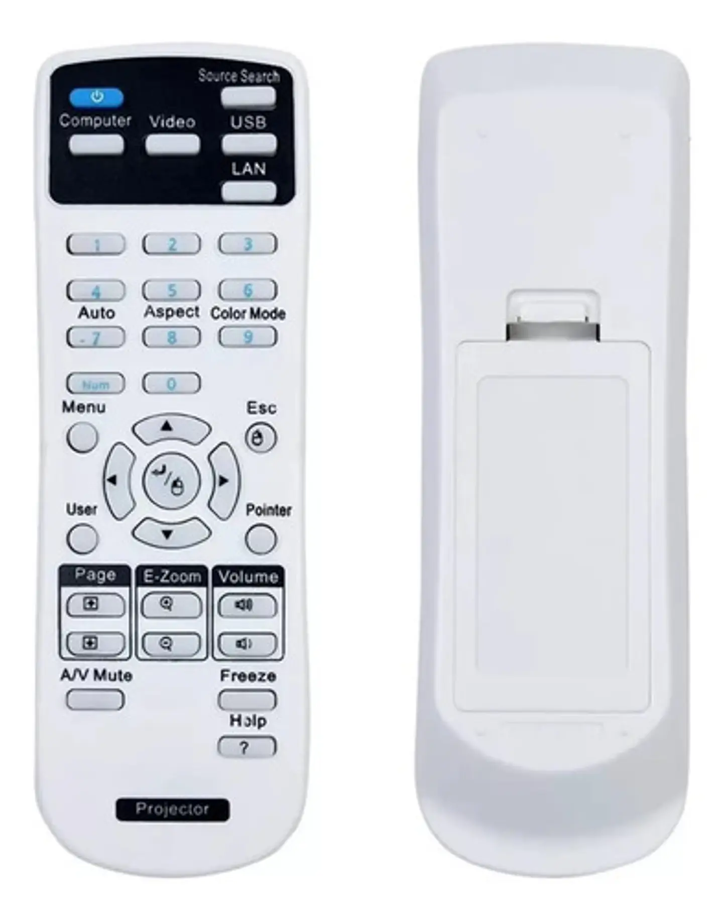 Control Remoto Compatible Data Proyector Epson 3