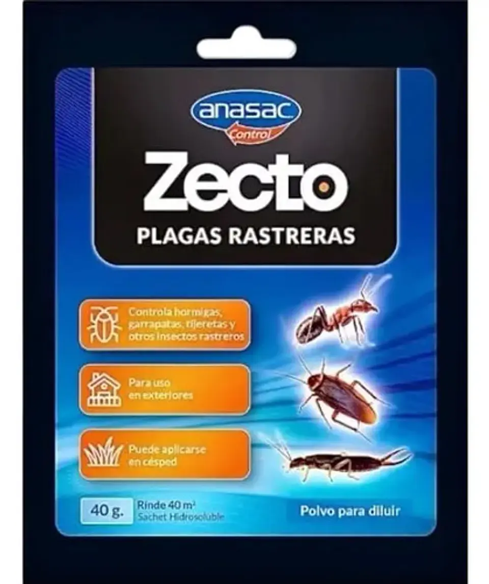 Anasac, Plagas Rastreras ,40 Grs.( Pack 3 Unidades) 2