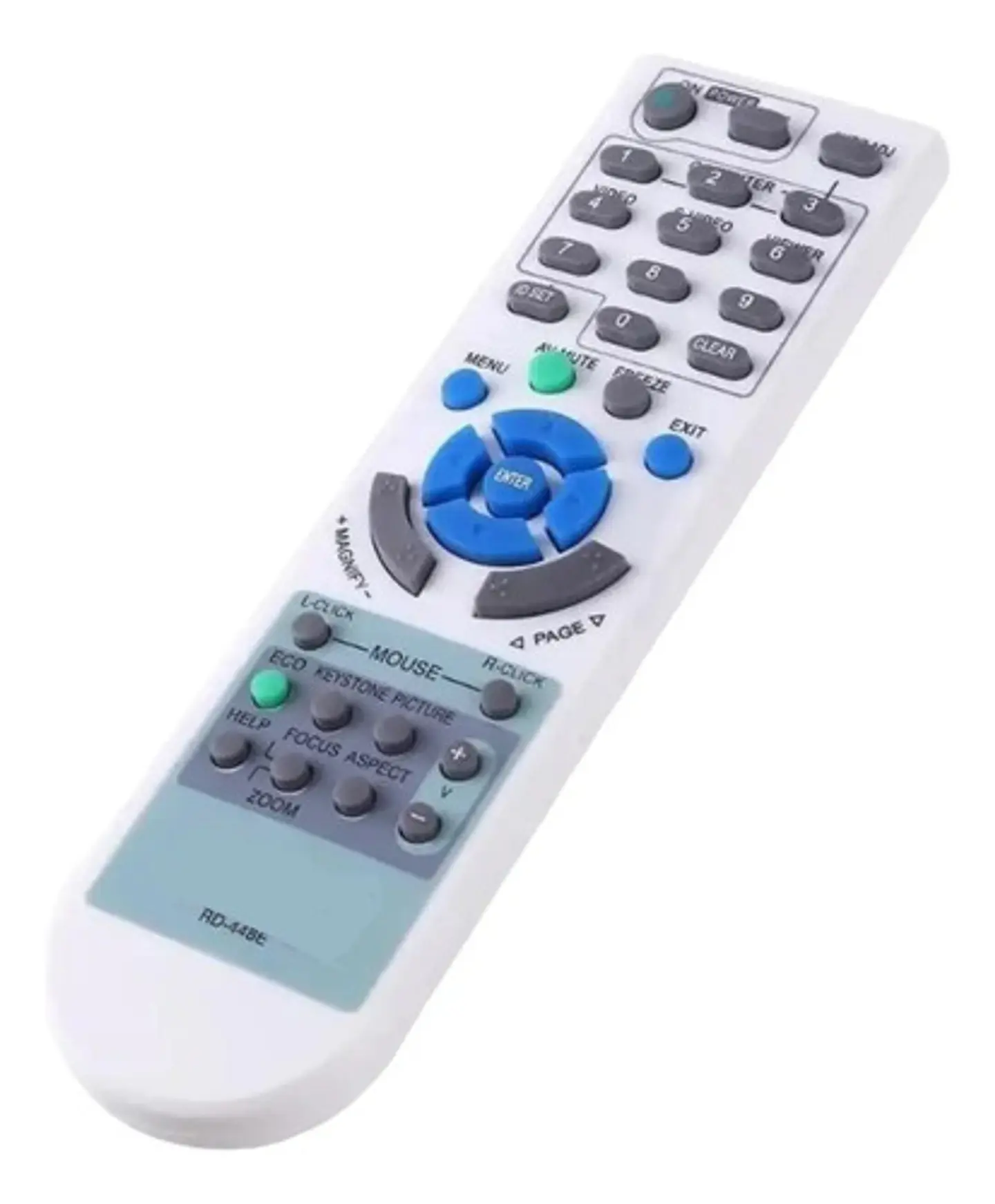 Control De Proyector Nec - 1 Año - Rd-448e Blanco 1