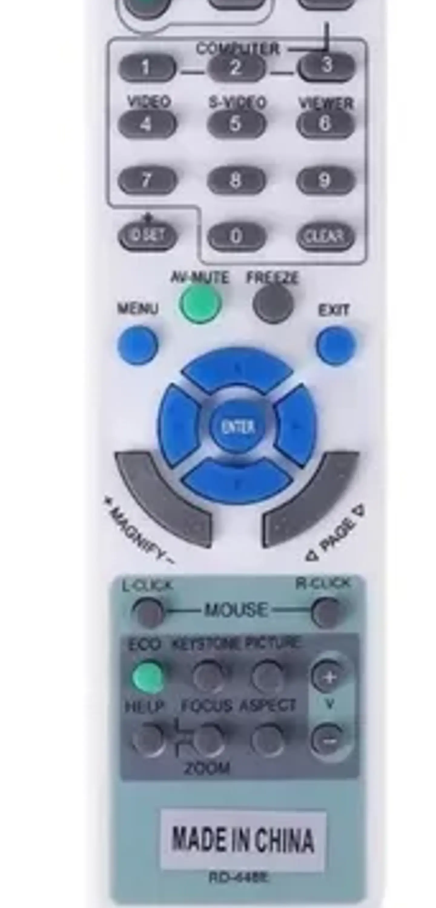 Control De Proyector Nec - 1 Año - Rd-448e Blanco 2