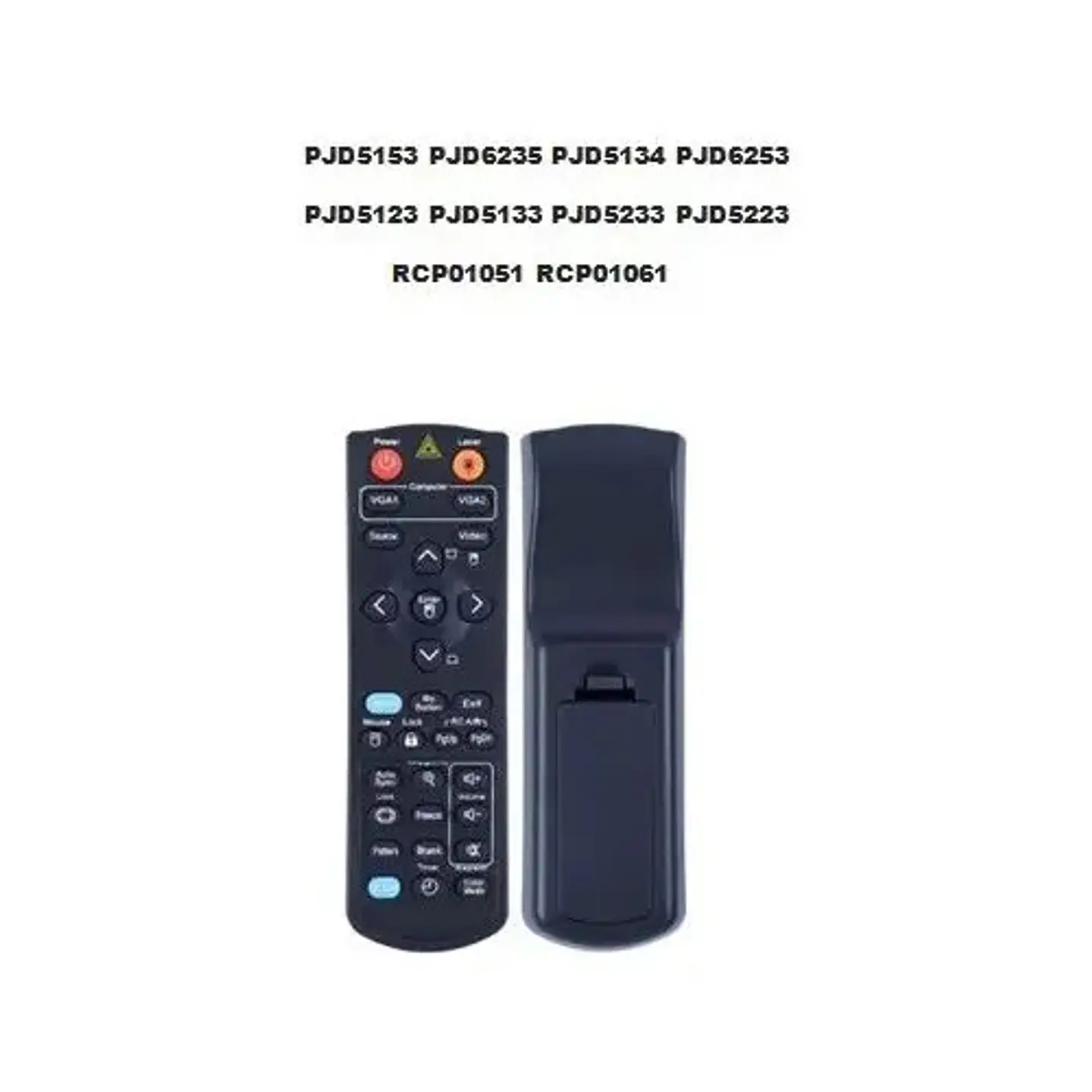 Control Remoto Proyector Viewsonic Pjd5153,pjd6235 Y Más. 2