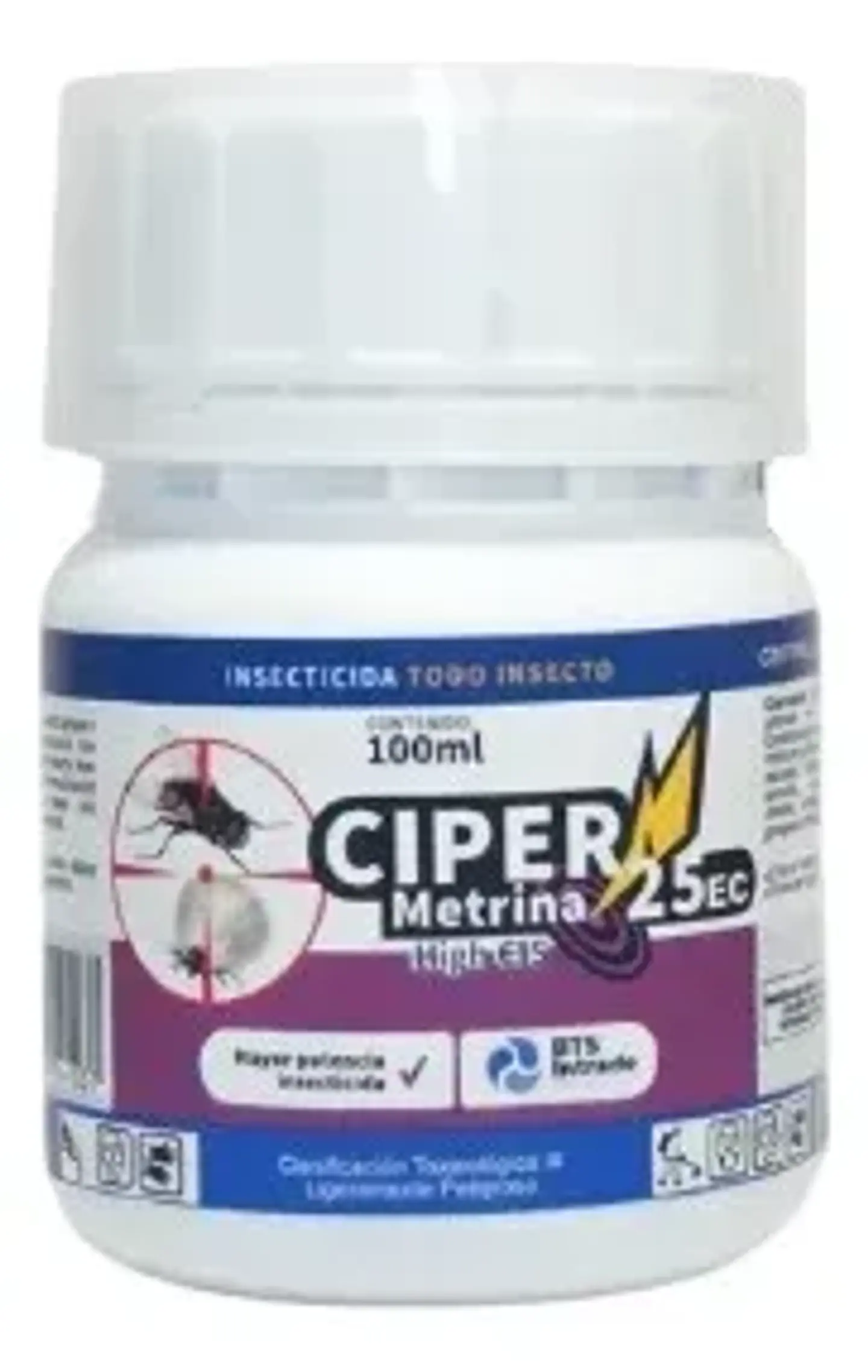 Cipermetrina 25 Ec, Insecticida Todo Insecto, 100 Ml. 1