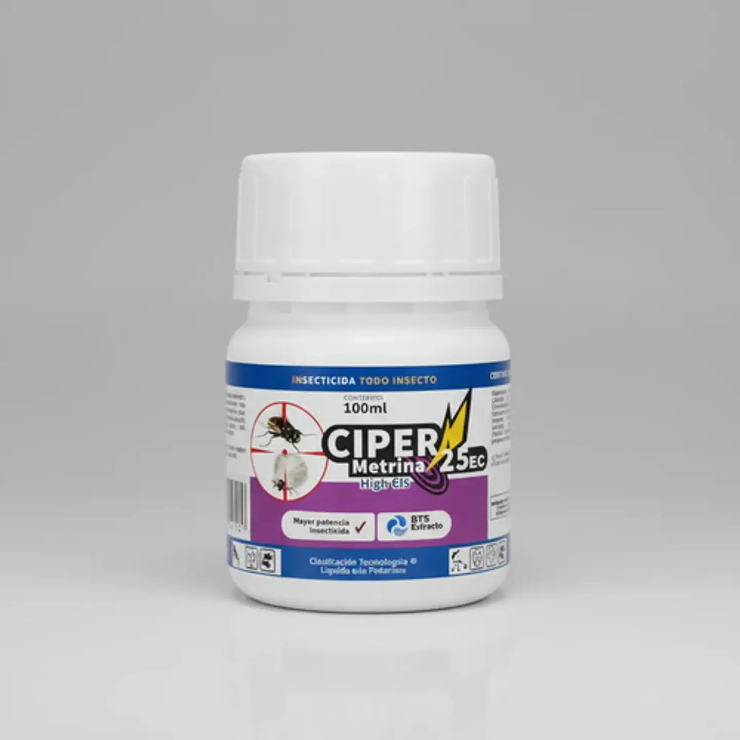 Cipermetrina 25 Ec, Insecticida Todo Insecto, 100 Ml. 4