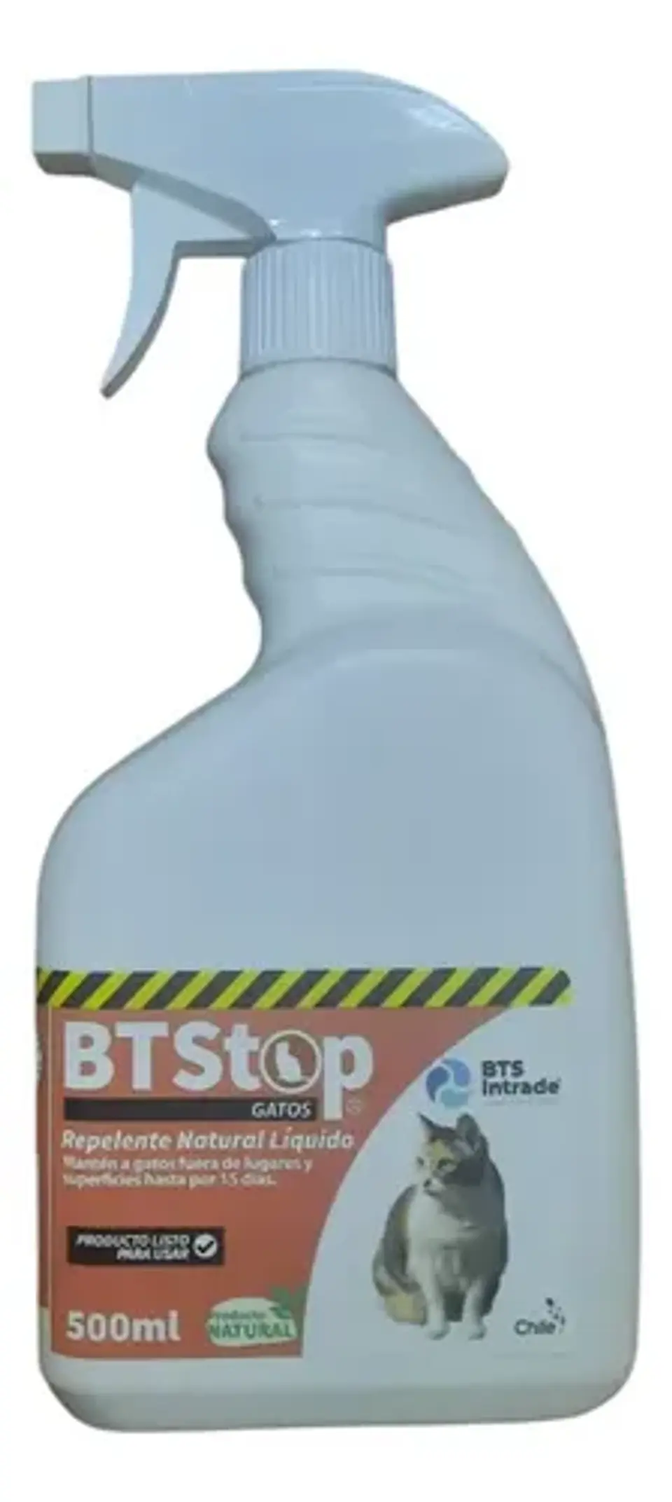 Repelente Natural Gatos Liquido, 500ml., Btstop 1