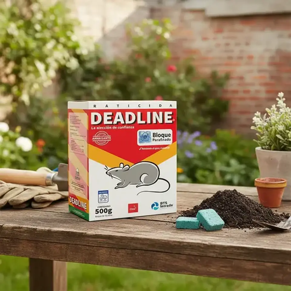Veneno Raticida Deadline Bloque Parafinado, 500gr. 4