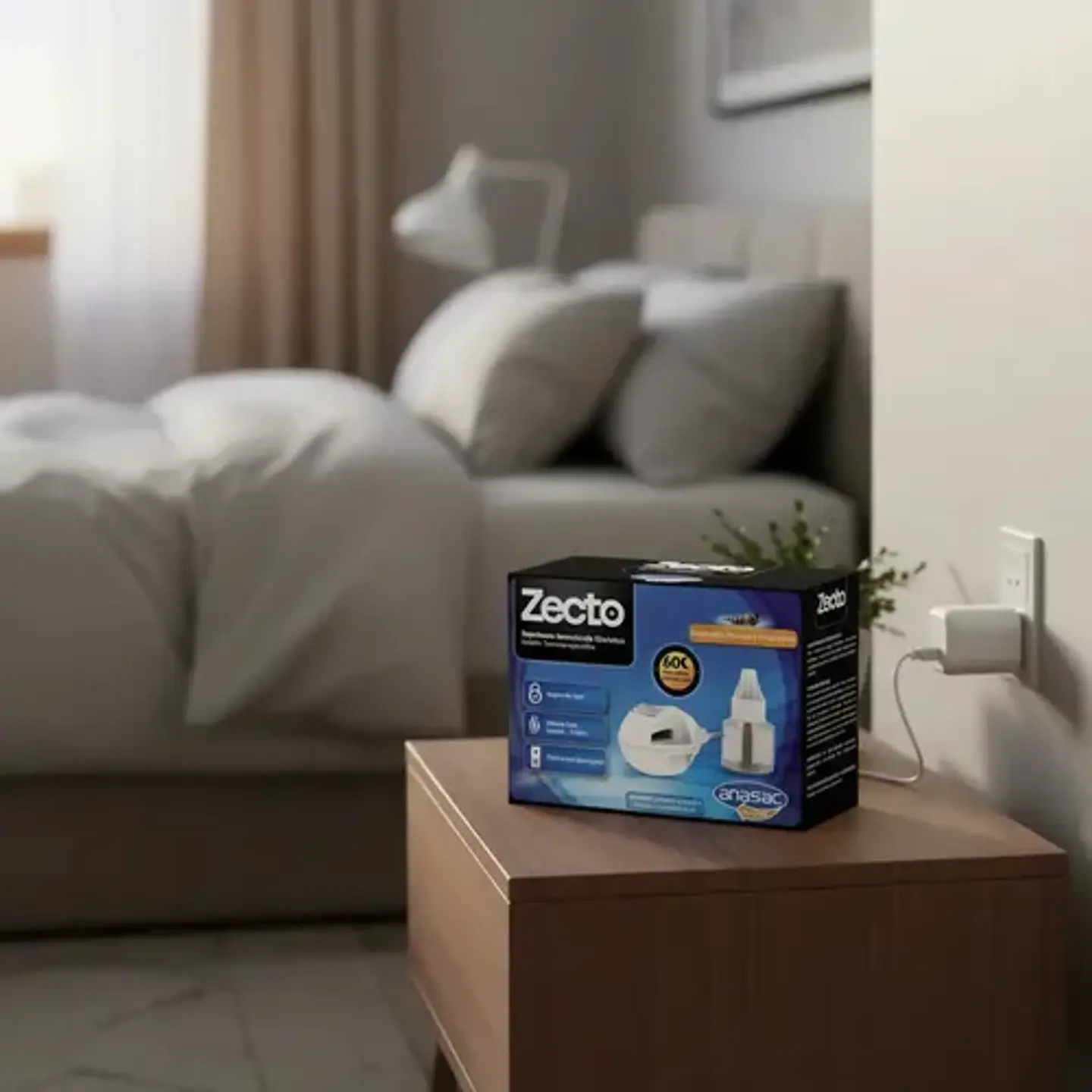 Zecto Repelente Eléctrico Zancudos, Moscas Y Mosquitos 3