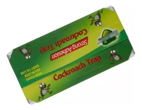 Trampa Pegajosa Atrapa Cucarachas Con Cebo (pack 3 Unidades)