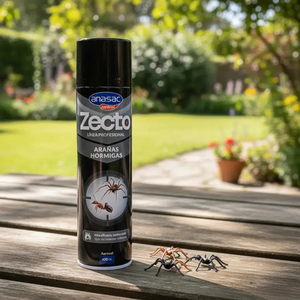 Insecticida Aranas Y Hormigas En Aerosol 400cc Anasac 2
