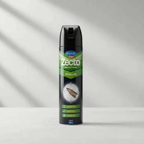 Insecticida Aerosol Profesional Polillas 400cc Anasac