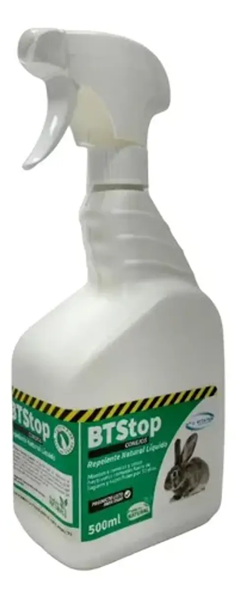 Repelentes Conejos Líquido Natural Btstop 500ml.