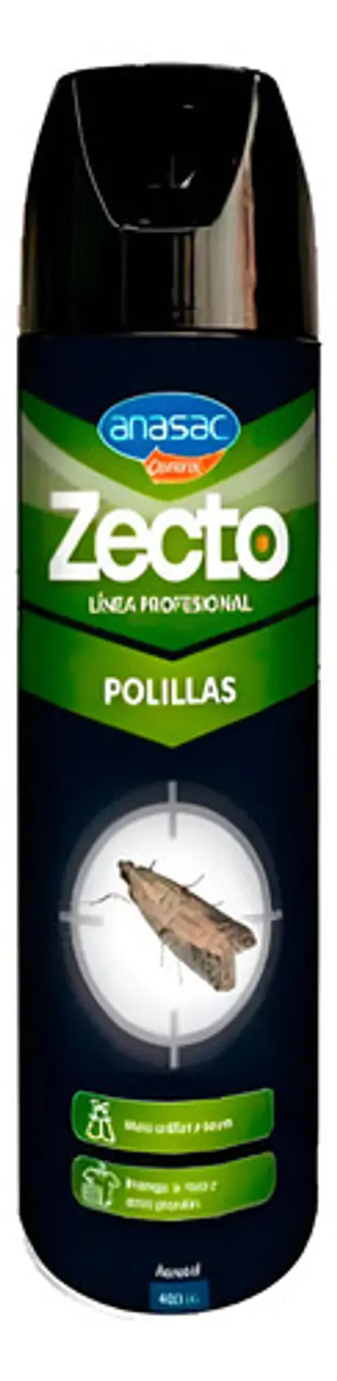 Insecticida Aerosol Profesional Polillas 400cc Anasac