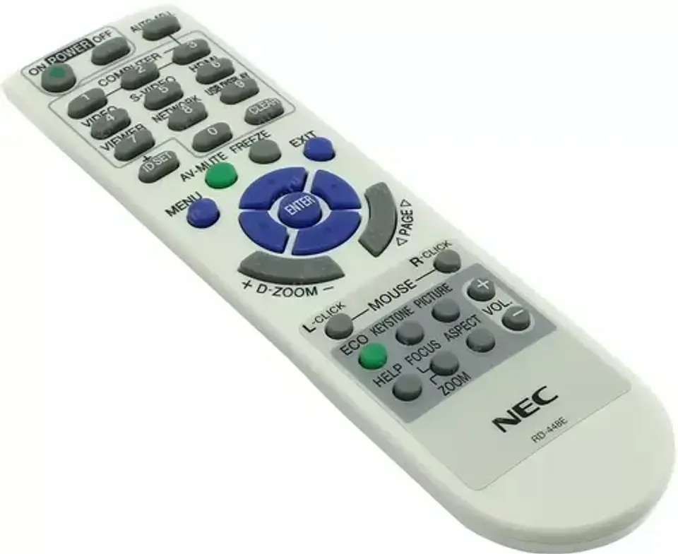 Control De Proyector Nec - 1 Año - Rd-448e Blanco 1
