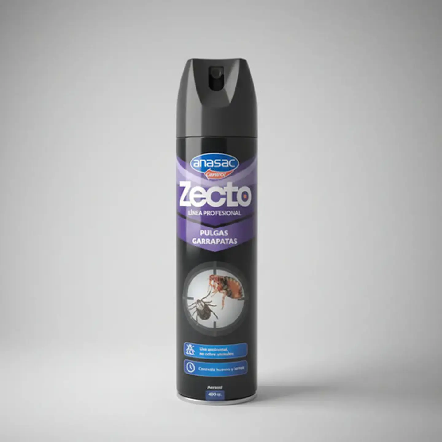 Insecticida Pulgas Y Garrapatas, Linea Profesional, 400 Cc. 8
