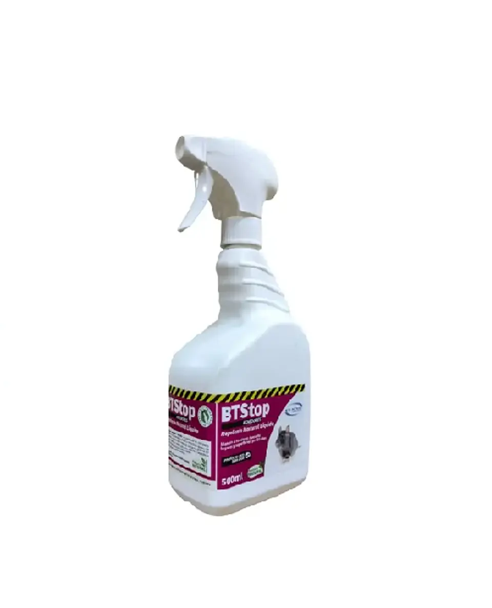 Repelente De Ratones Y Lauchas Líquido Natural Btstop 500ml 1