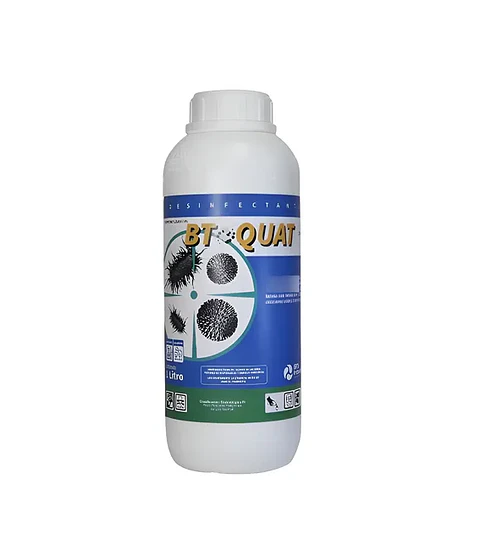 Amonio  Cuaternario. Desinfectante Líquido Bt-quat 2,5% 1l