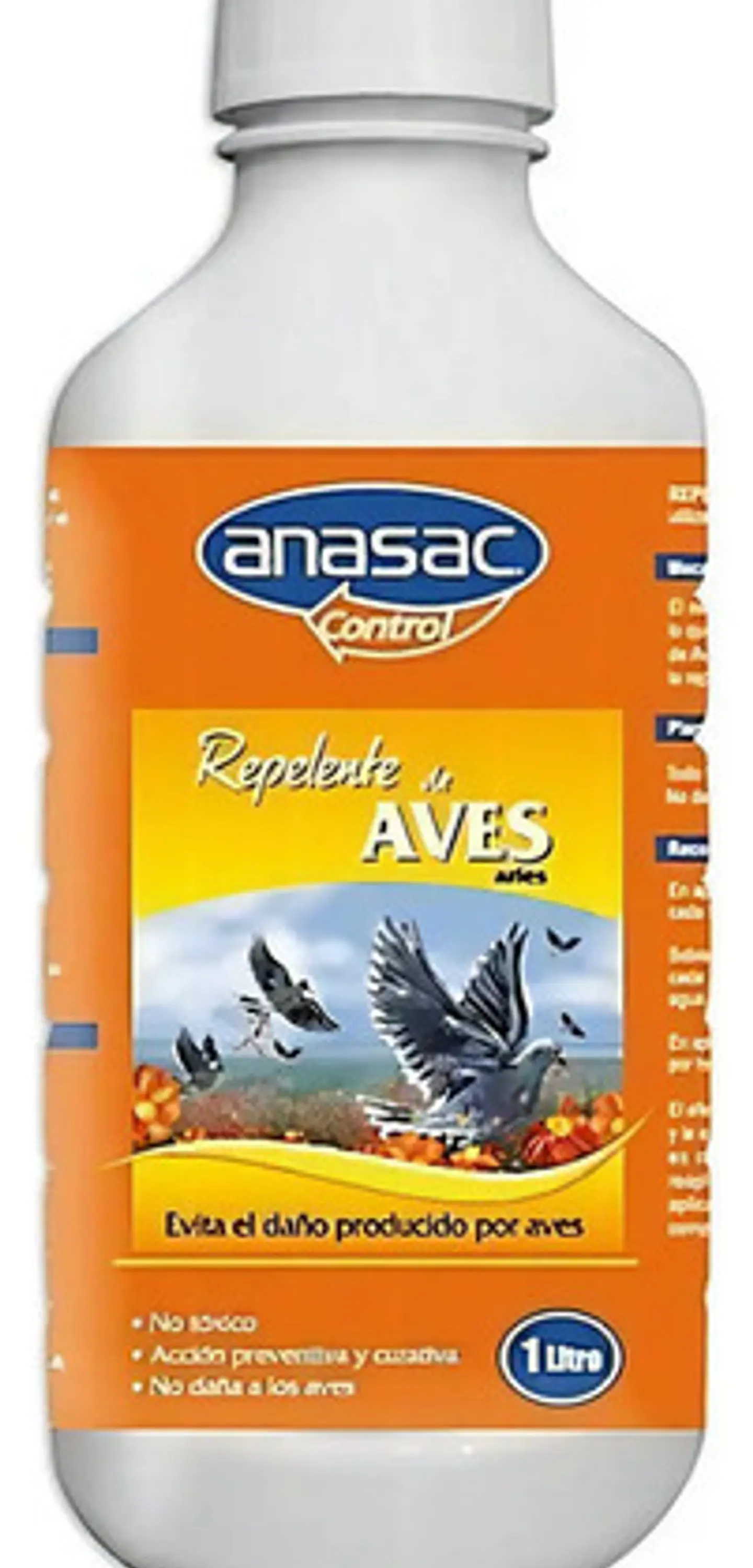 Repelente Para Aves 2% 1lt, Anasac. 2